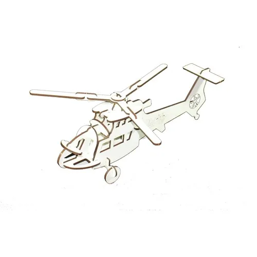 

Joy And Toys 3D Wooden Puzzle-Helicopter