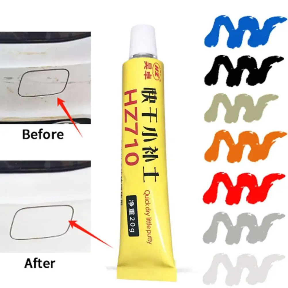 Car Body Smooth Repair Tool Set Putty Scratch Filler Quick Drying Putty Deep Scratches Varnishes Repair Tool Paint Care