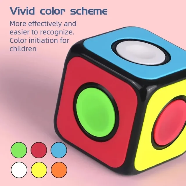 [SomeCube] QiYi O2 Spinner Cube O2 Standard Magic Cubes Puzzle Magico Cubos Speedcube  Educational Toy for Children Kids Gift 5