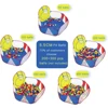 1.2M Portable Baby Ball Pool with Basket Foldable Children's Play Tent Cartoon Ball Pit Pool In/Outdoor Sports Educational Toy 5