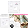 MGRS USNG Coordinate Scale Practical Military Style TransparentTopographical Map Scale Navigation MilitaryProtractor DropShip 3