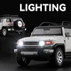 1:24 TOYOTA FJ Cruiser Alloy Car Model Diecast & Toy Metal Off-road Vehicles Car Model Sound and Light Simulation Childrens Gift 5