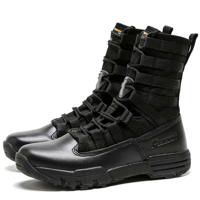 High Quality Male Military Boots Desert Tactical Boots Outdoor Hiking Boots Army Shoes Combat Boots Ultralight Men Shoes 2023