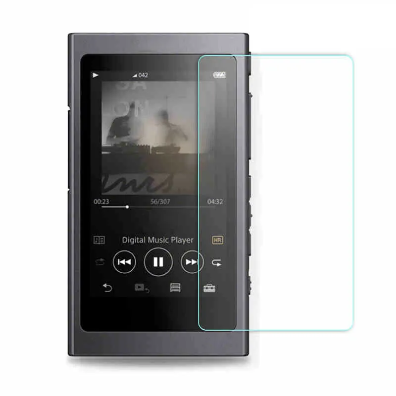 Pellicola Proteggi Schermo In Vetro Temperato 2 Pezzi Per Sony Mp3 Walkman Nw-Wm1Z Nw-Wm1A Nw-A55 Nw-A50
