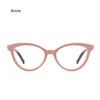 Fashionable Cat Eye Reading Glasses Men Female Personality Large Frame Spring Leg Presbyopia Glasses +1.0 To + 4.0 gafas 5