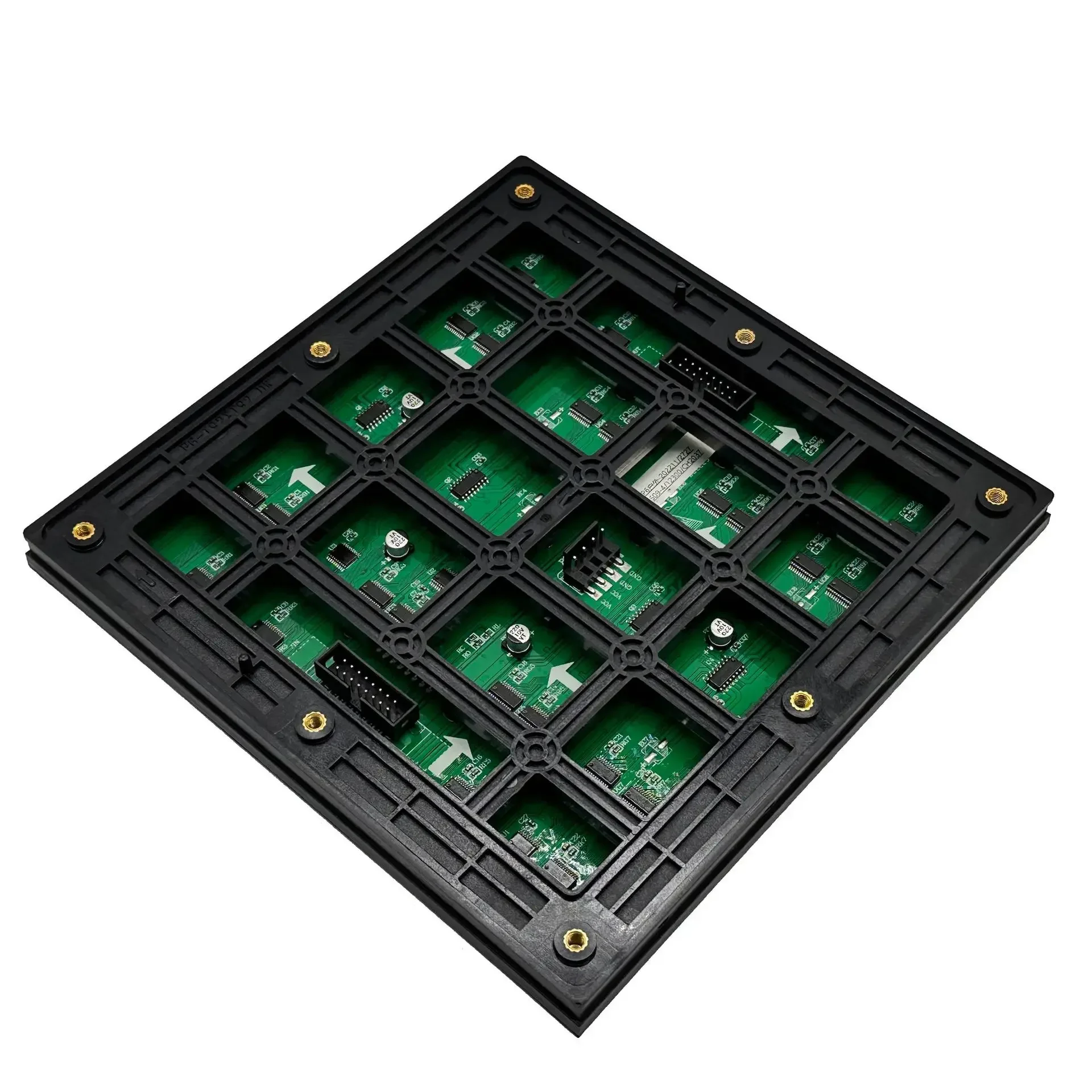 Outdoor Led Display 192 * 192mm Surface Mount Led Display P6 Waterproof 8 Sweep Module Manufacturer's Supply