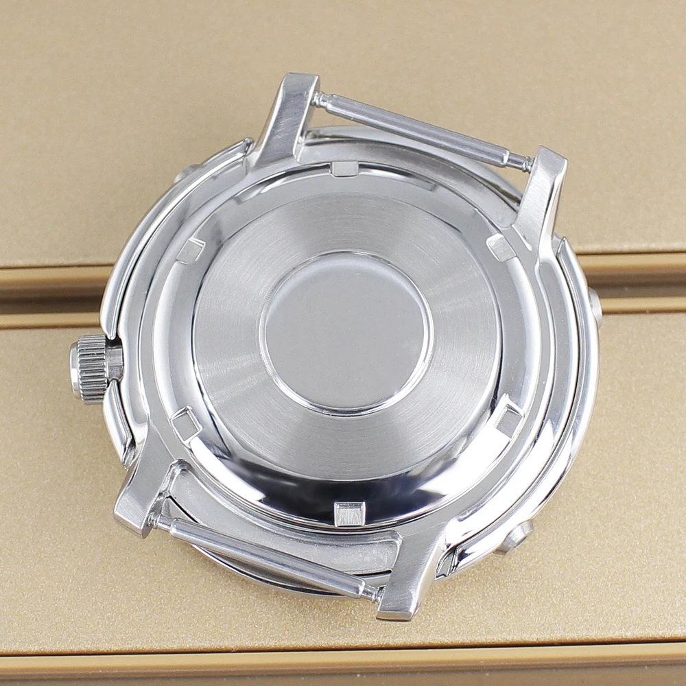 43mm Herren Wasserdichte Uhrengehäuse Leuchtende Lünette Für Mod Tuna Konserven NH35 NH36 NH34/38 NH70 Bewegung NH35 Fällen Teile 28,5mm Zifferblatt – Detail 5