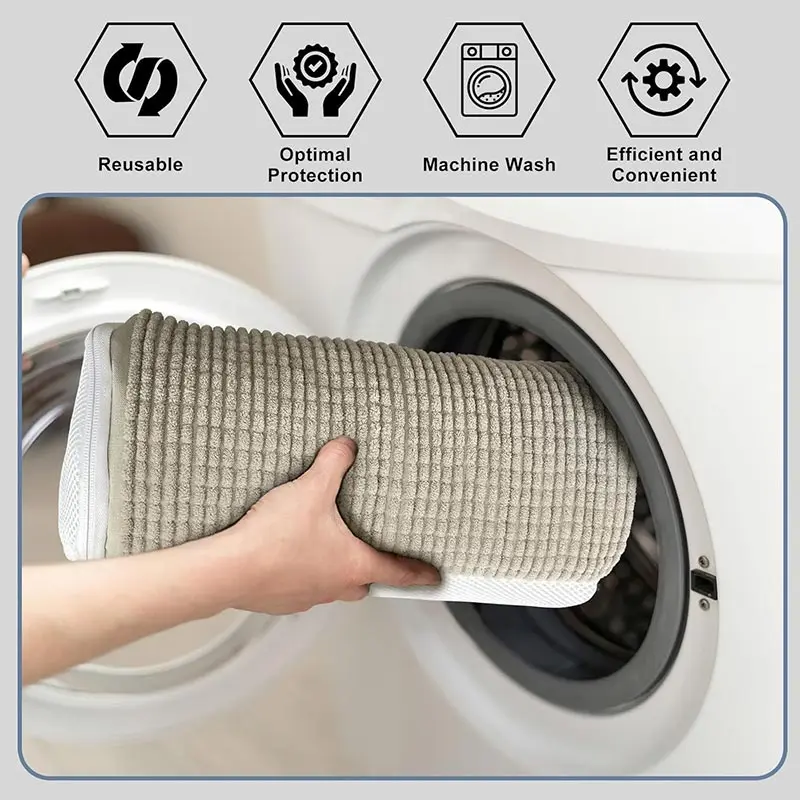 Durable Shoe Wash Bag,Travel Convenient Shoe Washing Bag,with Strong Zippers,Home Use Anti-Deformation Shoe Laundry Washing Bag 2