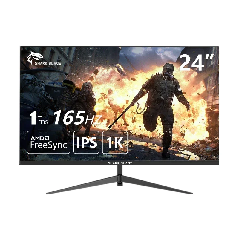 

24 Inch Monitor 1K 165hz Curved Gaming 144hz 1MS VA FHD Desktop Displays 300cd/m² For PC DP HDMI