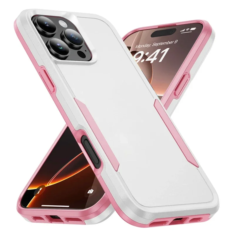 Heavy Duty Armor Matte Phone Case - Ultimate Drop Protection Cover