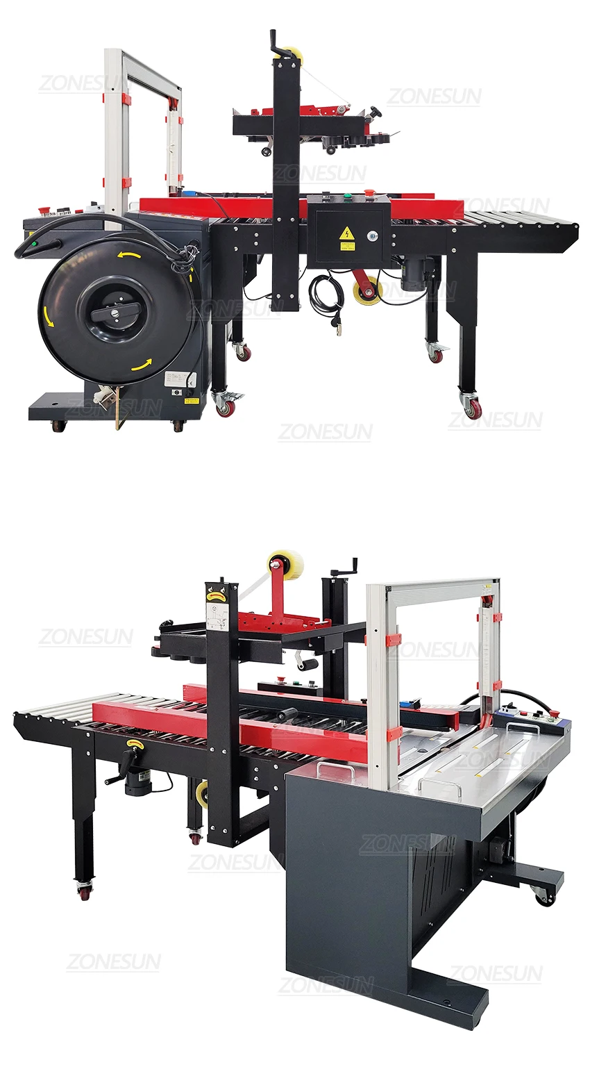 Máquina de sellado de cartón ZONESUN ZS-FK8060S 