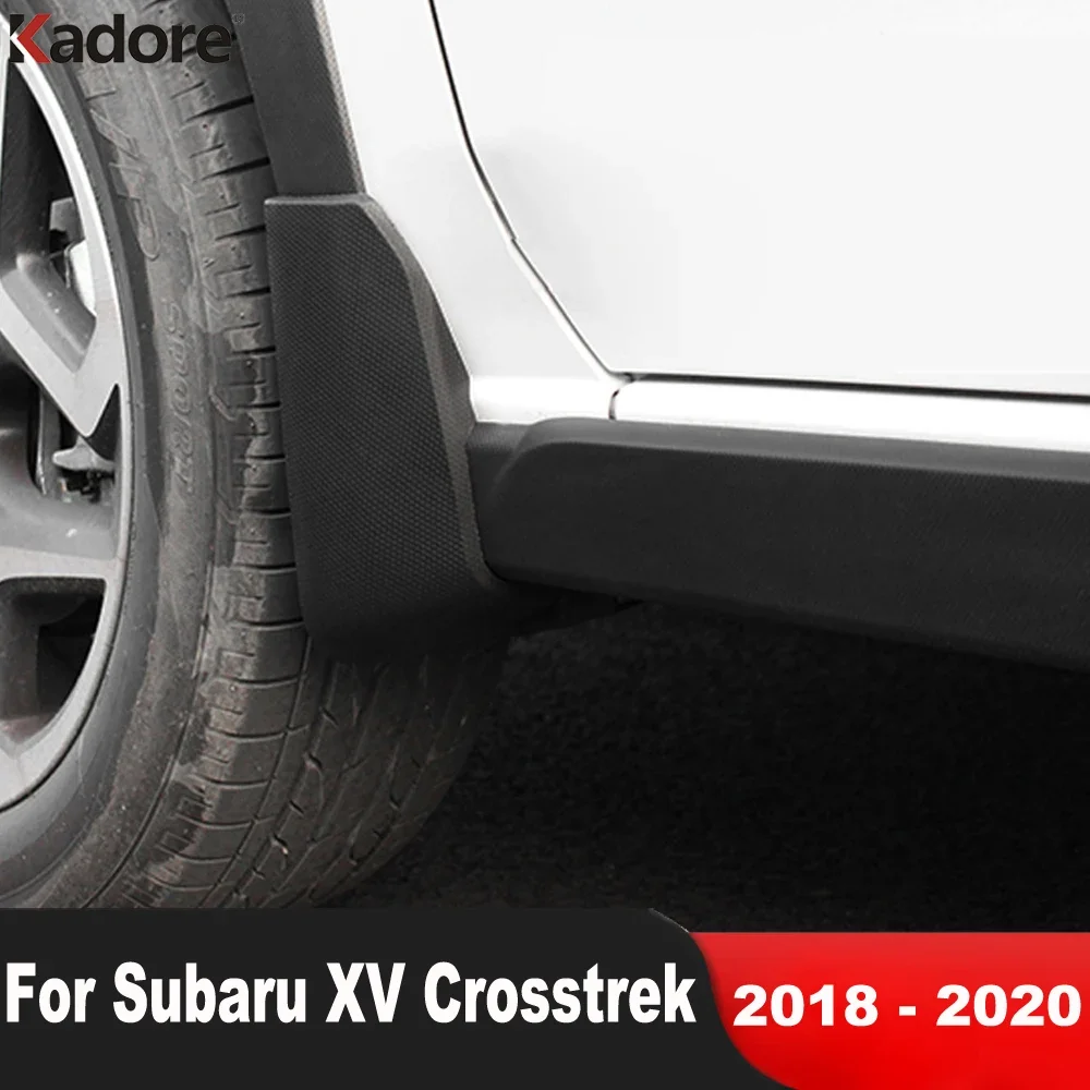 

For Subaru XV Crosstrek 2018 2019 2020 Car Mudguards Mudflaps Mud Flaps Splash Guards Front Rear Fender Protector Accessories