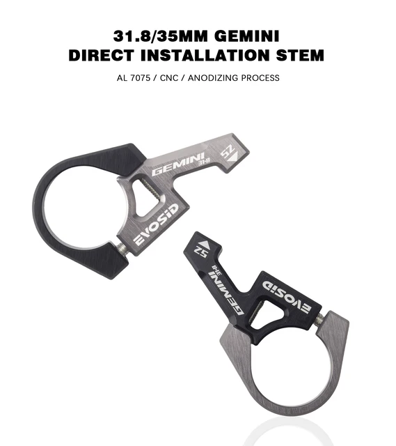 Oval Concepts 707 Stem 31.8mm Clamp 7 Degree - Cycle Sport B2B