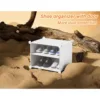 8-Tier Shoe Organizer for Closet, 32-Pair Shoe Storage Cabinet, White, Metal 5