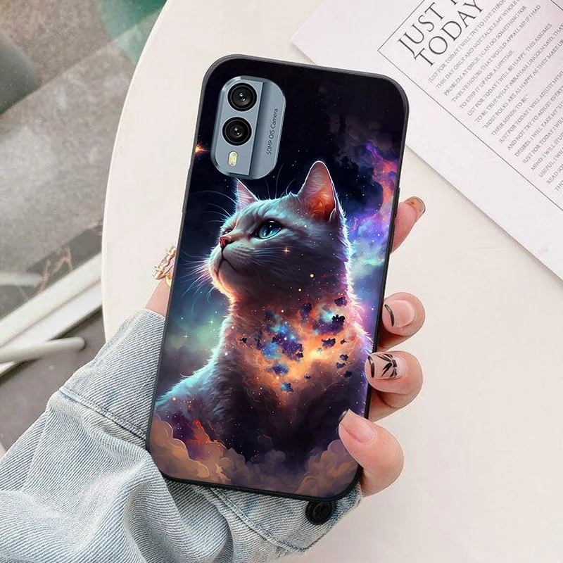 Astronaut Black Silicone Soft TPU Protective Phone Case - Premium Back Shell Coque