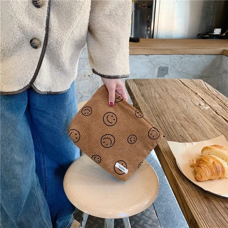 Bolsa de maquillaje Bolsa de aseo de viaje Bolsa de brochas de maquillaje linda Bolsas de cosméticos para mujeres Bolsas de maquillaje con cremallera para monedero