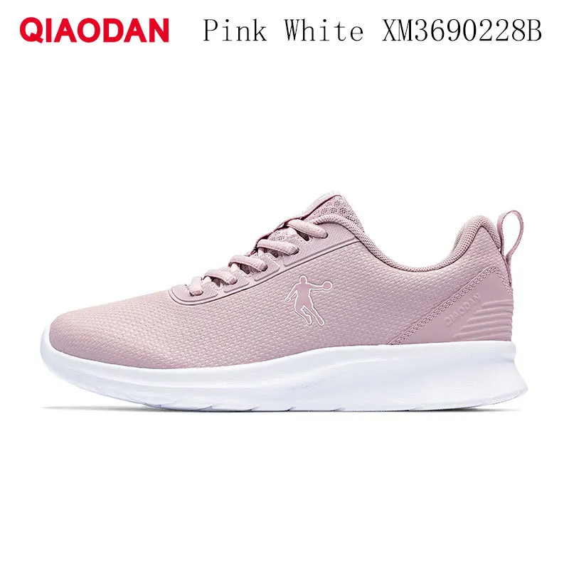 QIAODAN 2023 Running Shoes For Women Non-slip Cunshioning Sole Custom Sports Shoes Female Sneakers XM3690228B On Sale