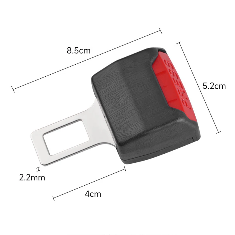 Car Seat Belt Clip Extender Safety Seatbelt Lock Buckle Plug Thick Insert Socket Extender Safety Buckle Car Accessories seat belt extender seat belt clip seat belt lock seat belt extender kit seat belt tongue insert