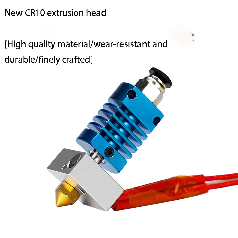 

3D printer accessory new CR10 blue extrusion head