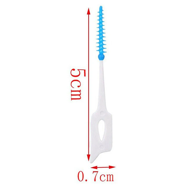 Toothpick Set Box Of 40 Teeth Toothpicks Dental Floss Picks Interdental Brush Stick Tooth Clean