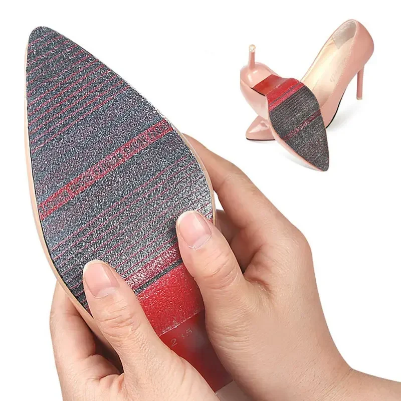 Shoes Sole Protector Sticker Anti Wear Outsole Paste Heels Self-Adhesive Ground Grip Shoe Protective Bottoms Outsole Insoles