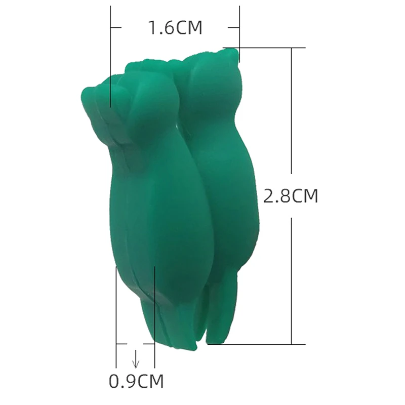 Wine Glass Marker 6/8/12PCS Creative 3D Cat Shape Party Glass Cup Multicolor Silicone Discriminator Kitten Wine Cup Recognizer