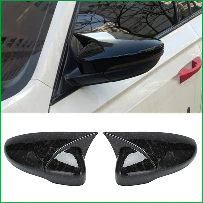 

Автомобильный кованый карбоновый чехол для бокового зеркала заднего вида для-Jetta Sagitar 2012-2018 чехол для дверного зеркала