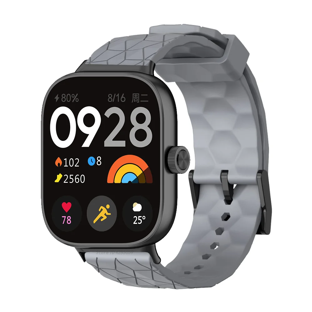 Silicone Sports Strap for Smart Watches - Versatile Watchband Bracelet Accessories