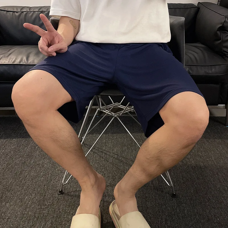 Men's Clothing Men's Shorts Loose Casual Sports Running  Shorts Summer Shorts Man Modal Solid Comfortable Cool Thin Home Pants