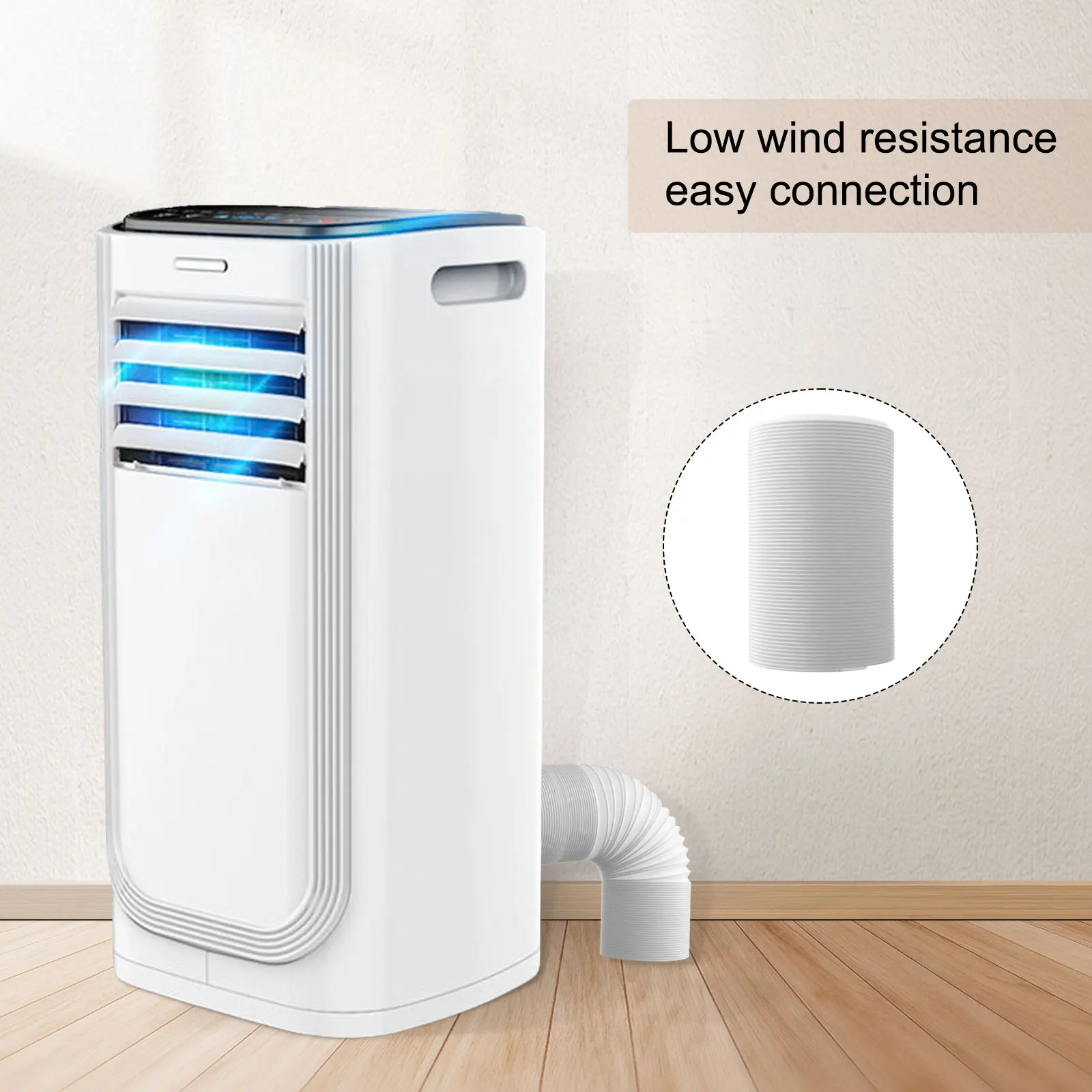 Tubo Flessibile Per Condizionatore Portatile - Diametro 15 Cm, Lunghezza 150 Cm, Resistente Al Calore - Foto 11