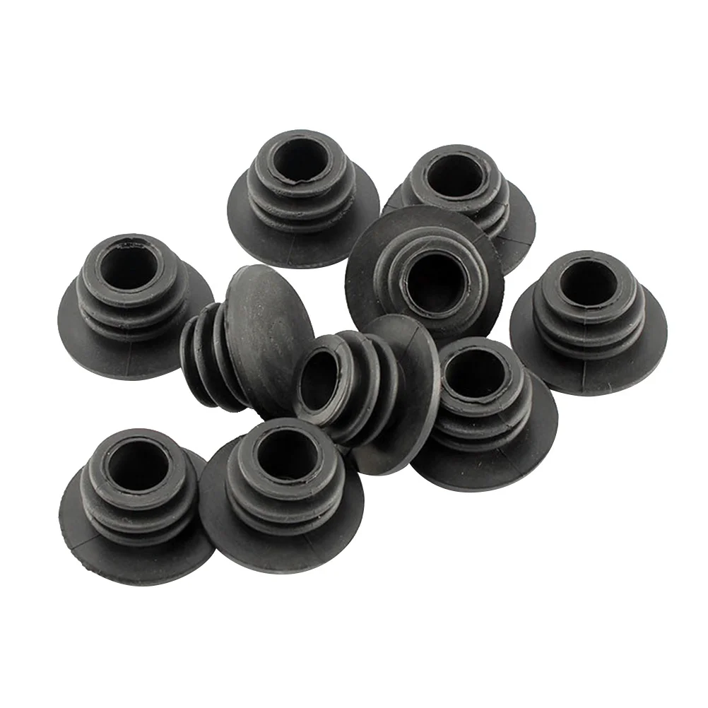 

10PCS Bike Handlebar Bar End Plugs 22MM Rubber Grip Caps for Mountain Bike Road Bike MTB