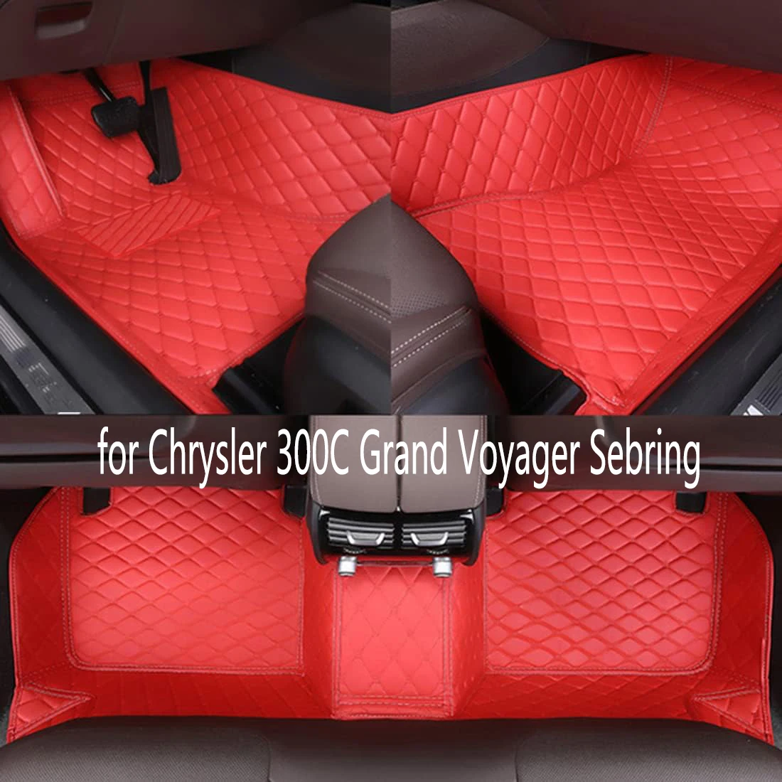 

CRLCRT custom made Car floor mats for Chrysler 300C Grand Voyager Sebring Auto accessories auto styling