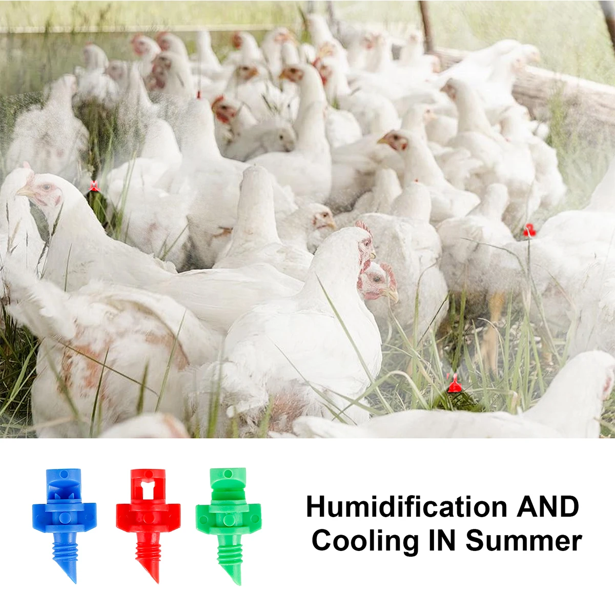Refraction Nozzle 300Pcs 90/180/360 Degree Garden Drip Irrigation Sprinkler