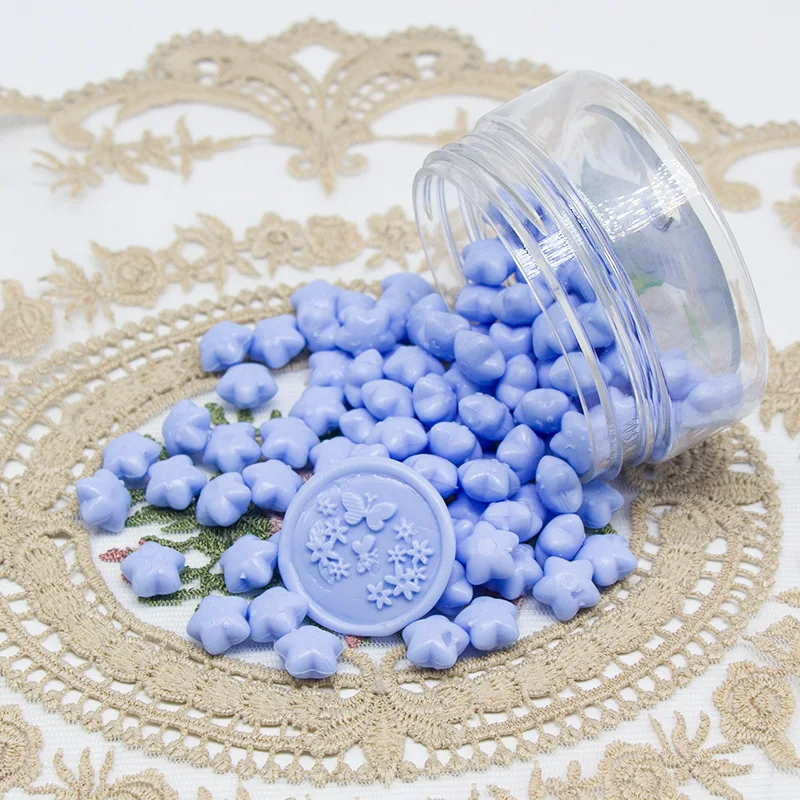 500g Star Enamel Wax Grains Diy Envelope Manual