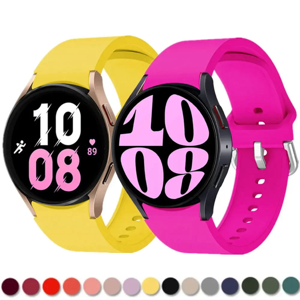 Silicone Wristband Strap – Premium 20mm Bracelet