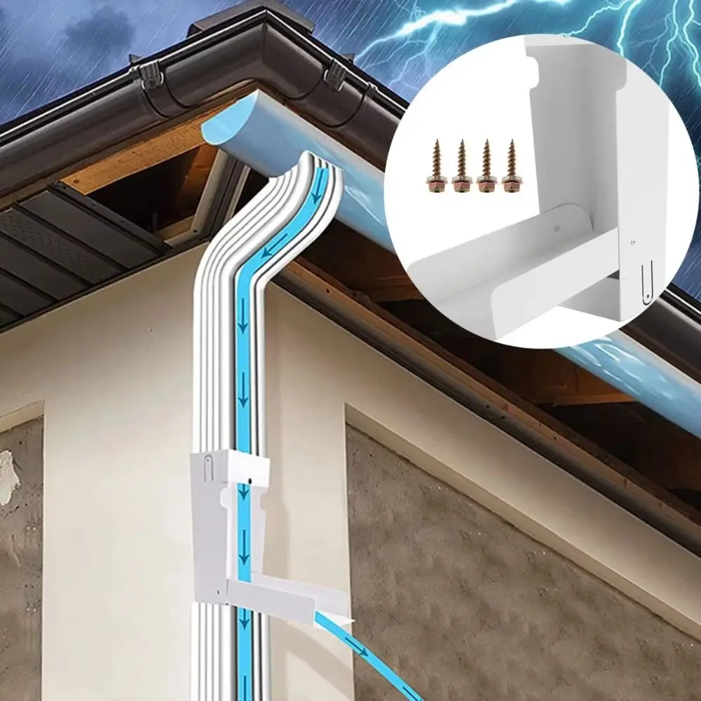 Metal Rainwater Collection Diverter Catching Environmentally Friendly Rain Barrel Diverter Diverter Sustainable Solution