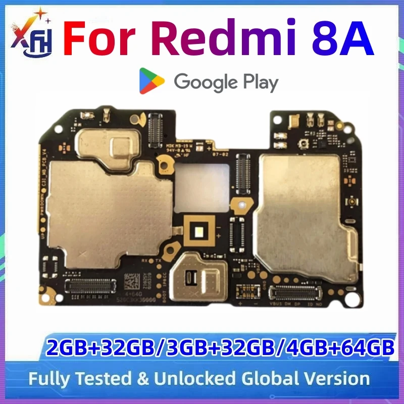 xifehhe-original-unlocked-motherboard-for-xiaomi-redmi-8a-logic-circuit