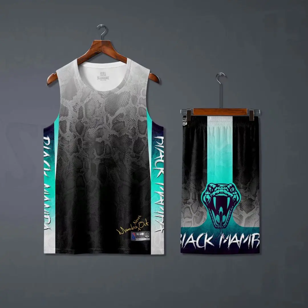Basketball Jerseys 4XS-7XL Oversized 2 Piece Shirt & Shorts Basketball Uniform for Men Kids
