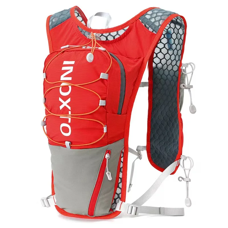 INOXTO 5L Lightweight Running Backpack Hydration Vest Running Bag Suitable for Bicycle Marathon Hiking Ultra-light and Portable
