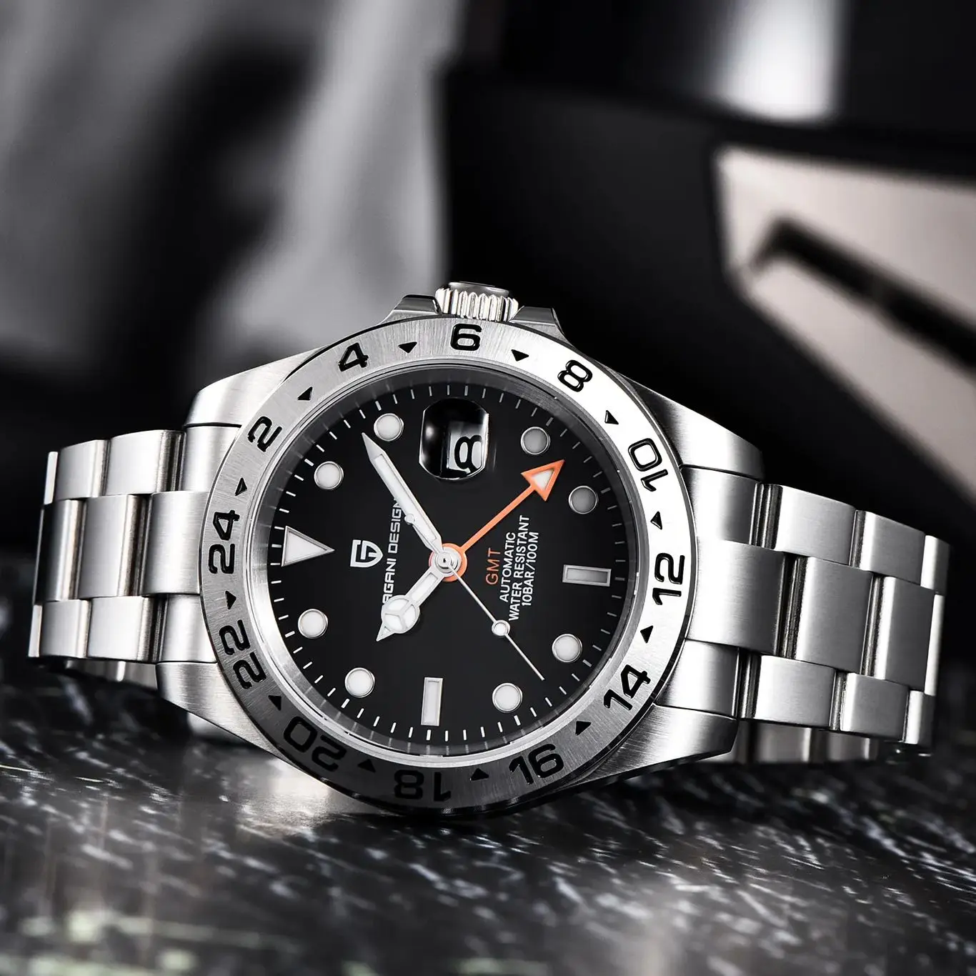 

Pagani Designs 2023 New 42mm Men's Luxury Automatic Mechanical Watch Stainless Steel Sapphire Waterproof 10Bar Watch for Men Rel