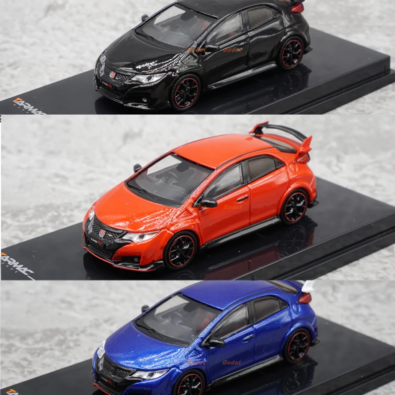 

Модель автомобиля Civic FK2 из сплава под давлением, Классическая ностальгия, коллекционный сувенир для взрослых, подарок со статическим дисплеем, 1:64