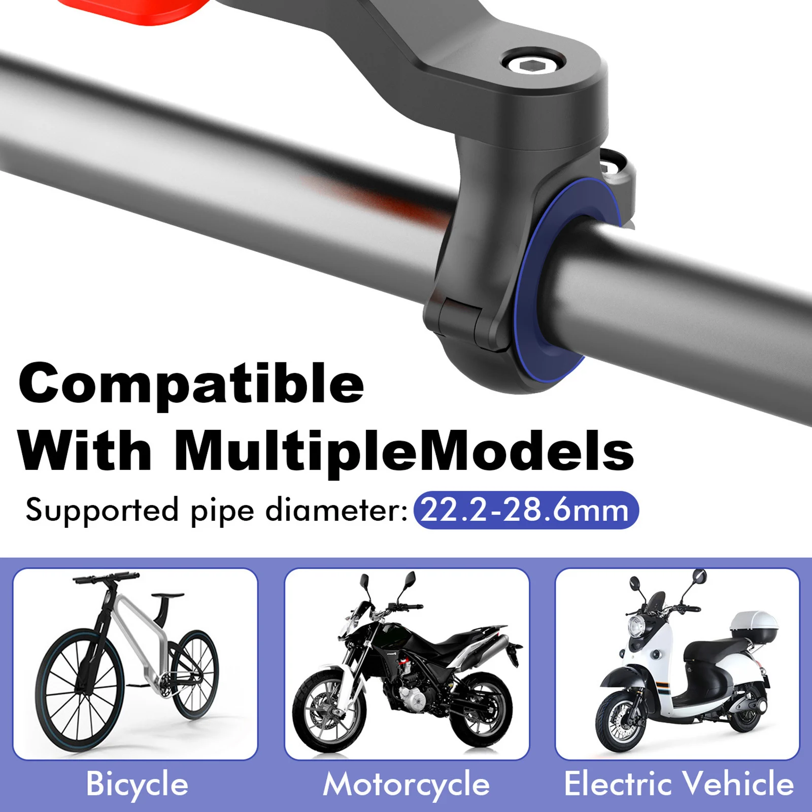 Neueste Fahrrad Motorrad Telefon halterung Stoßdämpfer Absorption Zubehör  Handy halter Stoßdämpfer für MTB Fahrrad halterung - AliExpress