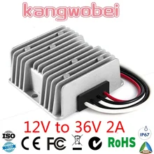 

12V to 36V 2AMP 72W Converter Boost Module 12VDC TO 36VDC DC-DC Step Up Power Regulator CE Certificated FOR AUTOMOTIVES
