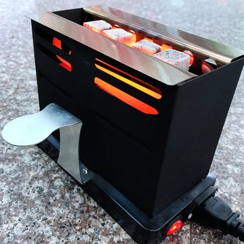 220V 800W 블랙 시샤 버너 숯 전기 스토브 히터 석탄 Pl N0PF 5