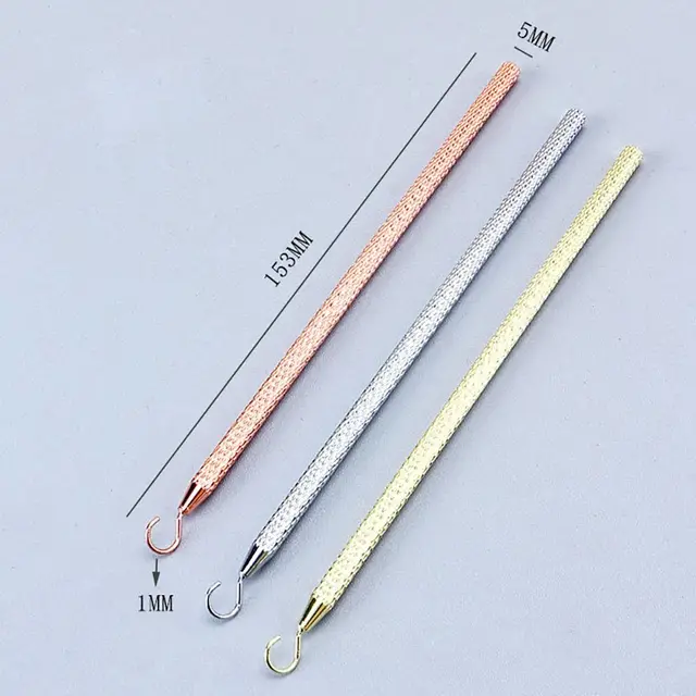 4 Outils Aide-Bijoux - Fermoir Bracelet Et Collier - Argent Et Or Rose - Acier Inoxydable
