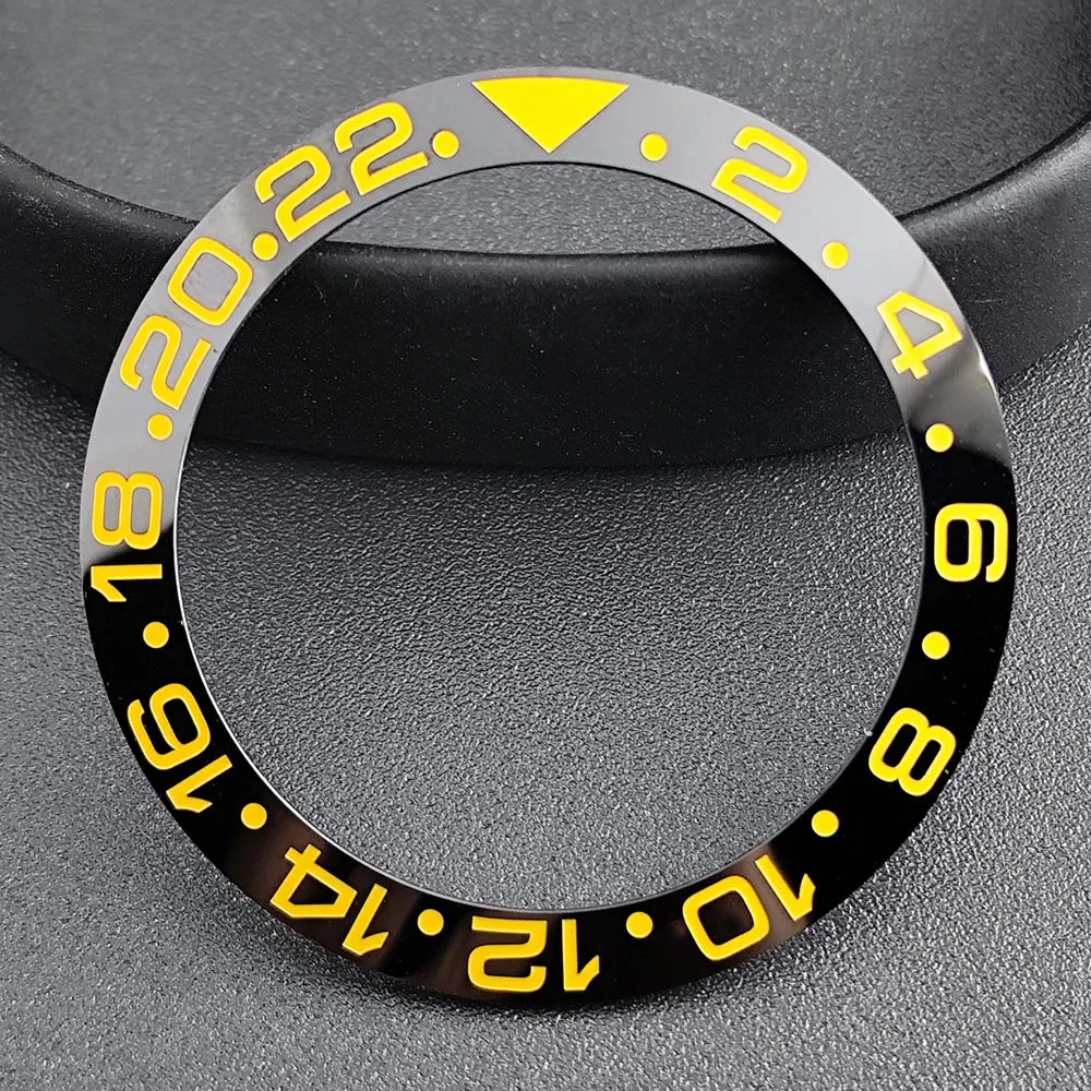 Premium 40mm Ceramic/Aluminum Watch Bezel Insert for Timepiece Customization
