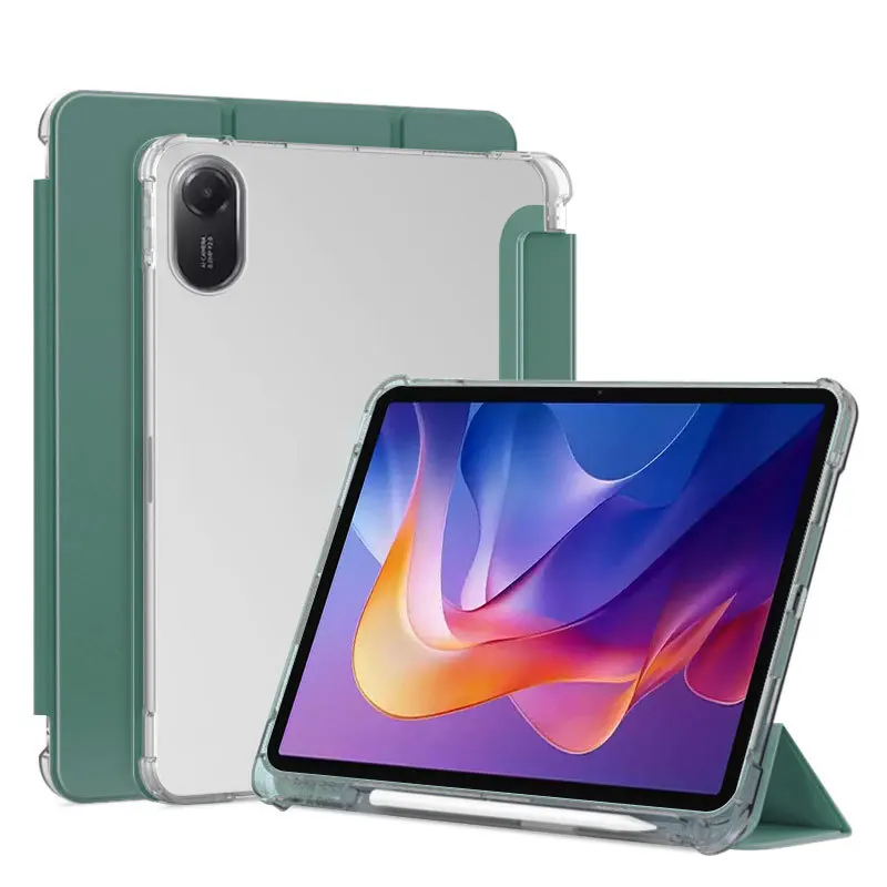 Enhanced Tablet Case with Pencil Holder and Auto Sleep/Wake Function