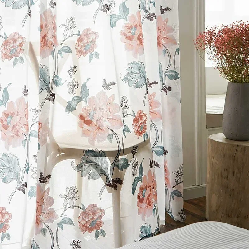 Curtains for Living Room the Bedroom Modern Kitchen Sheer Curtains for Voile Curtain