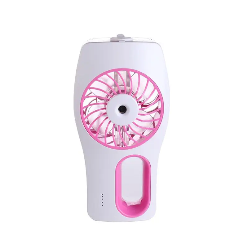 

Mini Misting Fan Ventilador Handheld Cooling Fan Low Noise Personal Fan for Bedroom Outdoor Camping Travel Easy to Use