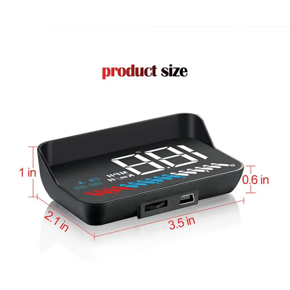 M7 GPS HUD ڵ OBD2  ÷ ӵ,  ӵ  Ÿ RPM   ,   Ʈ ˶